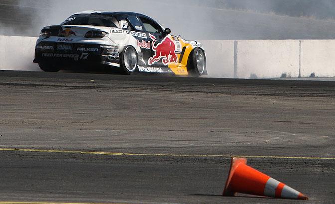 Mad Mike from Team NFS brought out his RX8 and was tearing it up 